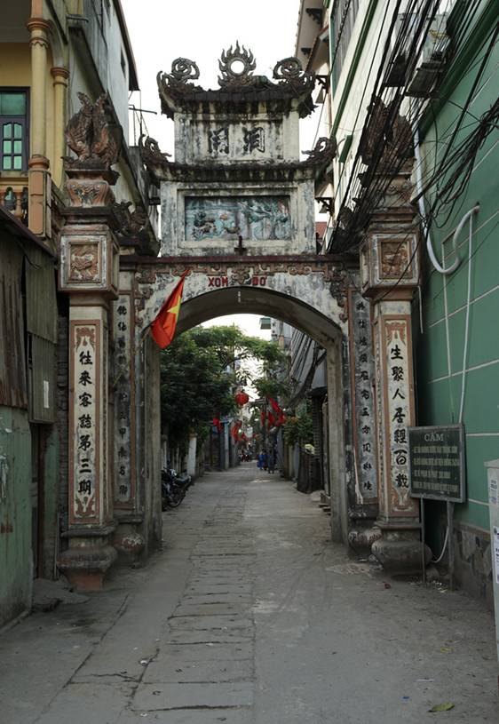 Ấn tượng những chiếc cổng làng ở vùng ven Hà Nội