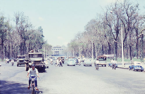 Ngắm vẻ đẹp đường phố Sài Gòn xưa